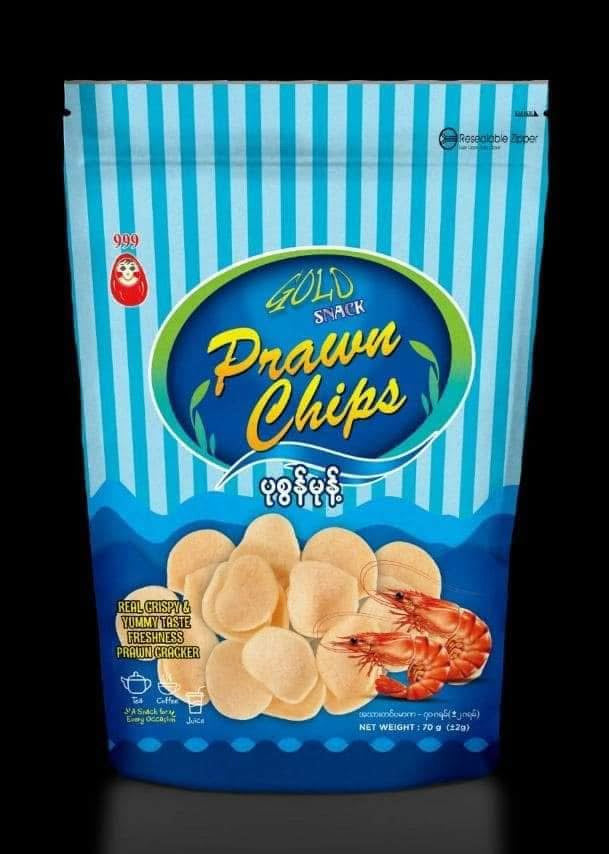 GS Gold Snack ပုစွန်မုန့်