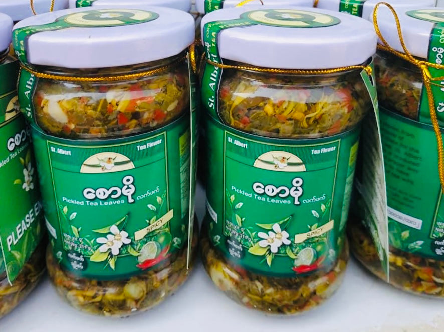 SM စောမို လက်ဖက်ချဥ်စပ် 311g